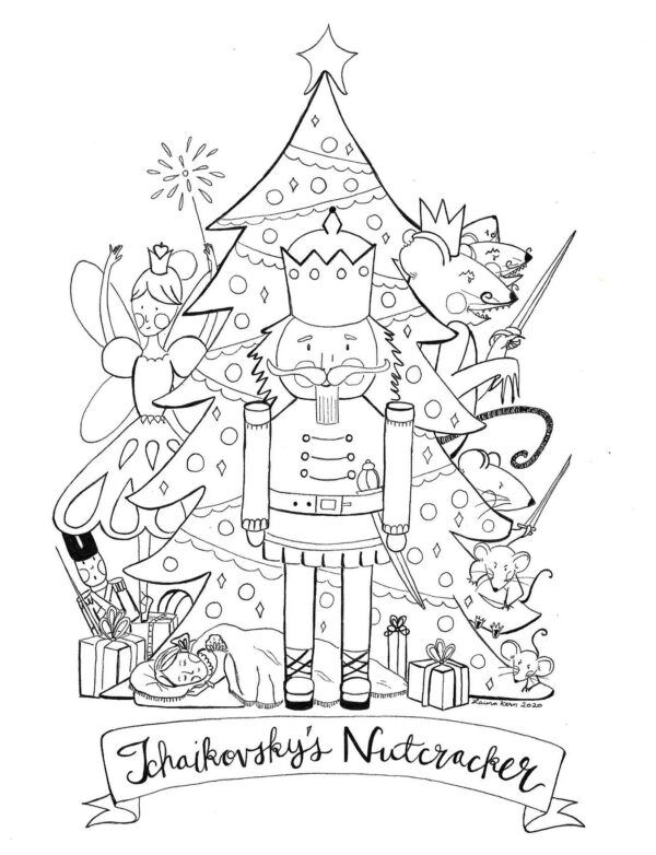 The Nutcracker: A Color-Along Music Guide for Little Ears - Image 2