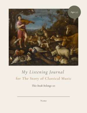 Listening Journal for Grades 4-8