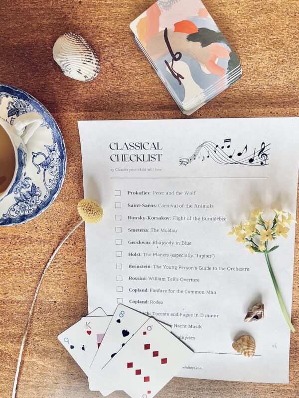 Classical Checklist for Kids