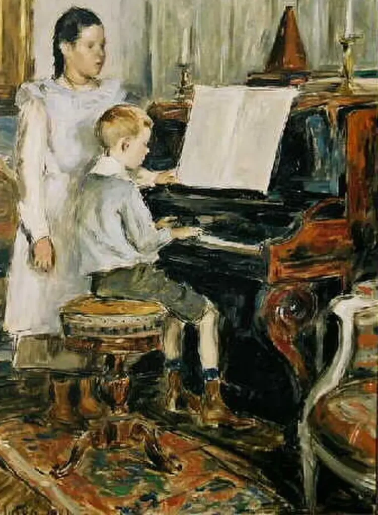 Etienne Moreau-Nelaton, Children at the Piano