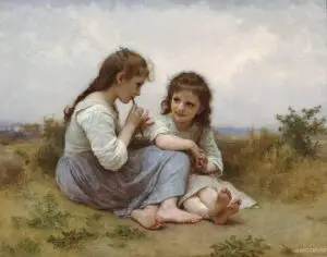 William-Adolphe Bouguereau, A Childhood Idyll